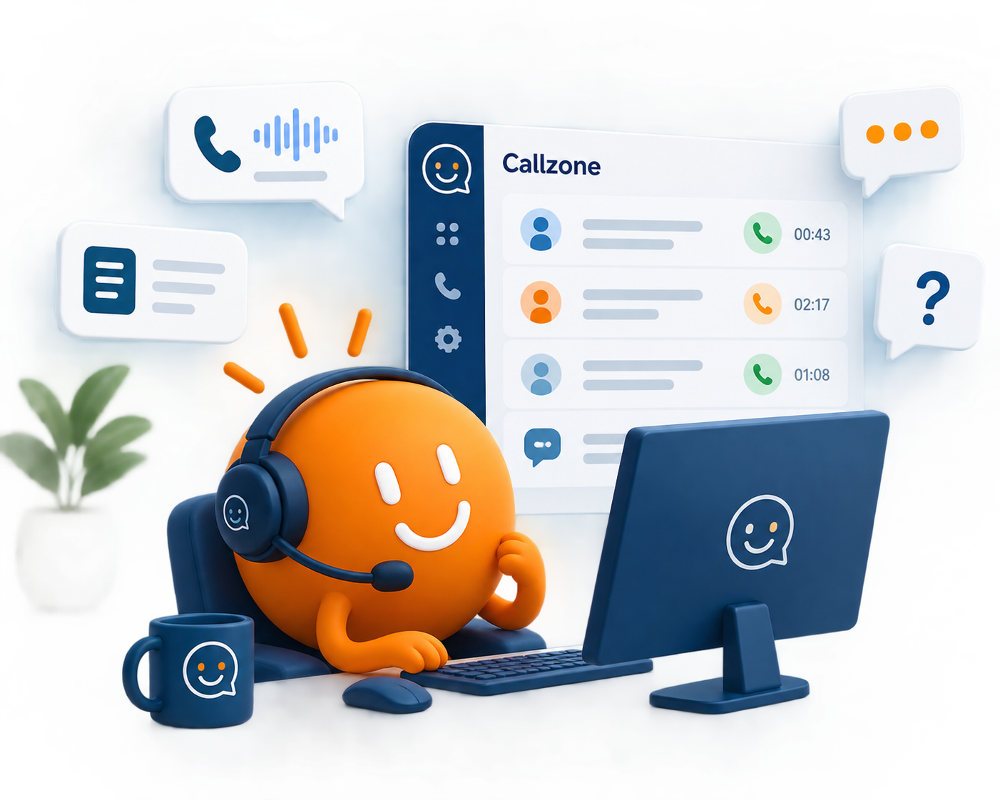 Callzone: de werkplek van onze agenten