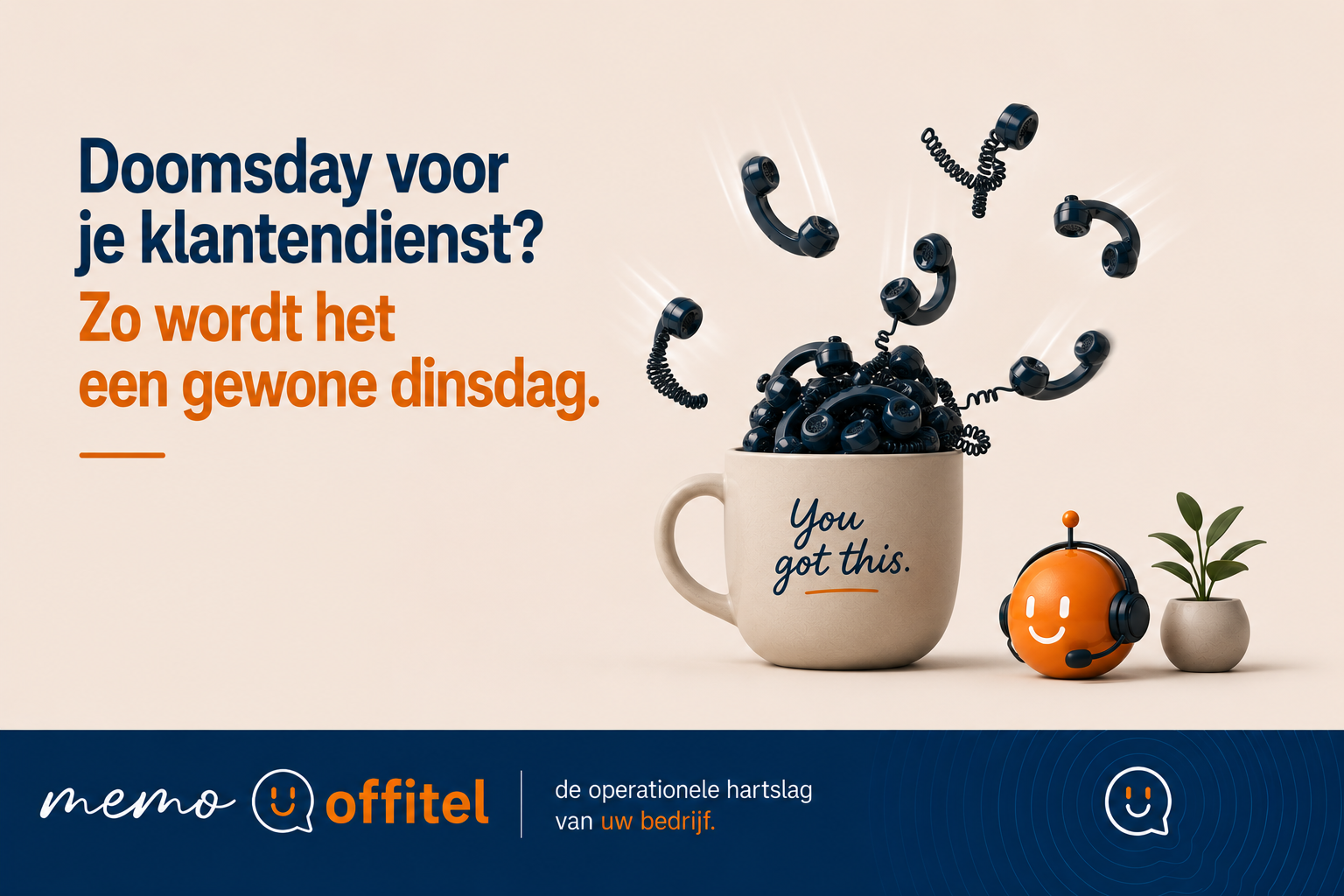 Doomsday voor je klantendienst? Zo wordt het een gewone dinsdag